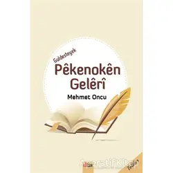 Guldesteyek Pekenoken Geleri - Mehmet Oncu - Sitav Yayınevi