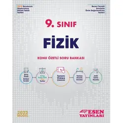 Esen 2022 9. Sınıf Fizik Konu Özetli Soru Bankası