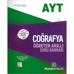 Puan AYT Coğrafya Öğreten Akıllı Soru Bankası