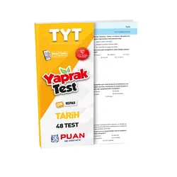 Puan 2021 TYT Tarih Yaprak Test