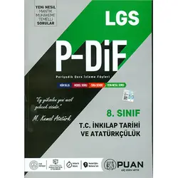 Puan 8.Sınıf LGS İnkılap Tarihi Periyodik Ders İzleme Föyleri