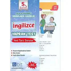 Bulut 5.Sınıf İngilizce Yaprak Test