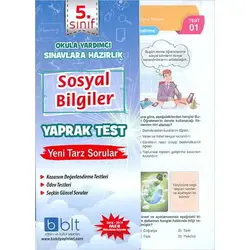 Bulut 5.Sınıf Sosyal Bilimler Yaprak Test