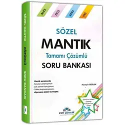 İrem KPSS ALES DGS YKS Sözel Mantık Tamamı Çözümlü Soru Bankası