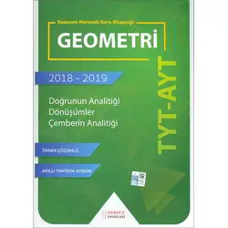 Doğrunun Analitiği, Dönüşümler, Çemberin Analitiği - Geometri - Derece Yayınları