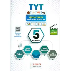 Derece TYT Ösym Tarzı 5 Deneme