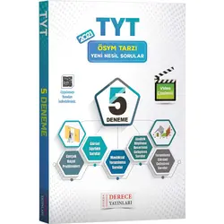 Derece 2021 TYT Genel 5 li Video Çözümlü Deneme
