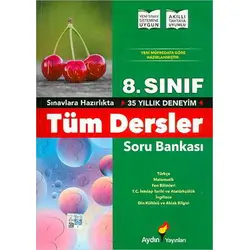Aydın 8.Sınıf Tüm Dersler Soru Bankası
