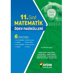 11.Sınıf Matematik Ödev Fasikülleri Aydın Yayınları