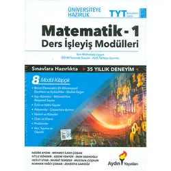 TYT Matematik-1 Ders İşleyiş Modülleri Aydın Yayınları