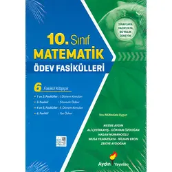 10.Sınıf Matematik Ödev Fasikülleri Aydın Yayınları