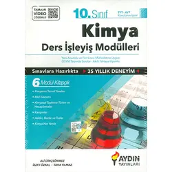 10.Sınıf Kimya Ders İşleyiş Modülleri Aydın Yayınları