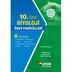 10.Sınıf Biyoloji Ödev Fasikülleri Aydın Yayınları