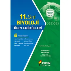 11.Sınıf Biyoloji Ödev Fasikülleri Aydın Yayınları