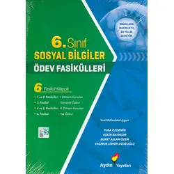 6.Sınıf Sosyal Bilgiler Ödev Fasikülleri Aydın Yayınları