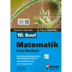 10.Sınıf Matematik Soru Bankası Aydın Yayınları