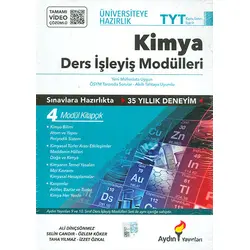 TYT Kimya Ders İşleyiş Modülleri Aydın Yayınları