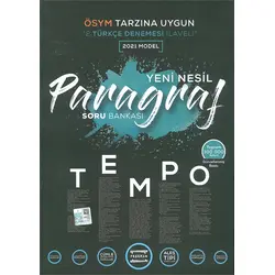 TYT Paragraf Tempo Yeni Nesil Soru Bankası Fragman Yayınları