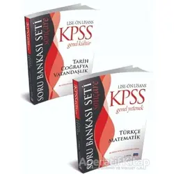 Son Çare Lise-Ön Lisans Kpss Genel Kültür/Genel Yetenek Soru Bankası (2 Kitap Takım)