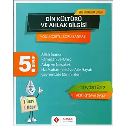 Sonuç 5.Sınıf Din Kültürü ve Ahlak Bilgisi Soru Bankası