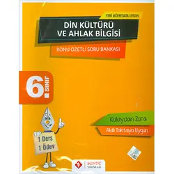 Sonuç 6.Sınıf Din Kültürü Konu Özetli Soru Bankası