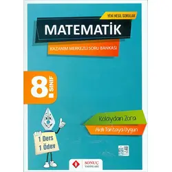 Sonuç 8.Sınıf Matematik Kazanım Merkezli Soru Bankası