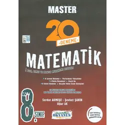 Okyanus 8.Sınıf Matematik Master 20 Deneme