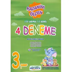 Okyanus 3. Sınıf Kazanım Ölçen 4 lü Deneme