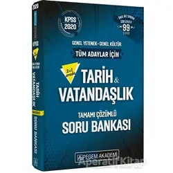 2020 KPSS Genel Yetenek Genel Kültür İkisi Bir Arada Tarih ve Vatandaşlık Tamamı Çözümlü Soru Bankas