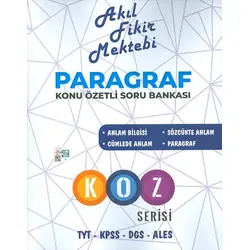 Akıl Fikir Mektebi TYT Paragraf Soru Bankası