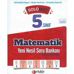 5, Sınıf Matematik SoloMat Soru Bankası Artıbir Yayınları