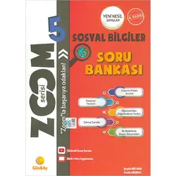 5.Sınıf Sosyal Bilgiler Zoom Soru Bankası Günay Yayınları