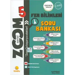 5.Sınıf Fen Bilimleri Zoom Soru Bankası Günay Yayınları