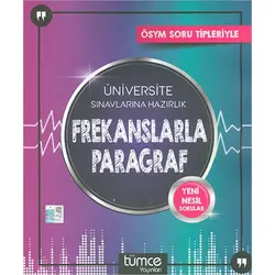ÖSYM Frekanslarla Paragraf Tümce Yayınları