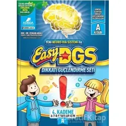 Easy DGS Dikkati Güçlendirme Seti (6 - 7 - 8 - 9 Yaşlar İçin) 4. Kademe A