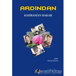 Ardından - Kahraman Bakar - Nitelik Kitap