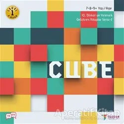 Cube - IQ Dikkat ve Yetenek Geliştiren Kitaplar Serisi 2 (Level 1) (7-8-9 Yaş)