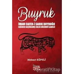 Buyruk - İmam Cafer-i Sadık Buyruğu - Mehmet Küpeli - Barış Kitap