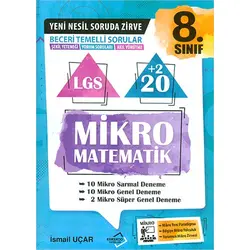 8.Sınıf LGS Yeni Nesil Soruda Zirve Mikro Matematik Karekod Yayınları