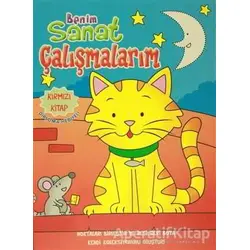 Benim Sanat Çalışmalarım - Kırmızı Kitap - Kolektif - Revzen Kitap