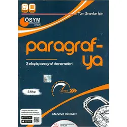 Tüm Sınavlar İçin Paragrafya 3 Etaplı Paragraf Denemeleri Paragrafın Şifresi Yayıncılık