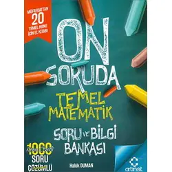 ArtıNet On Soruda Temel Matematik Soru ve Bilgi Bankası