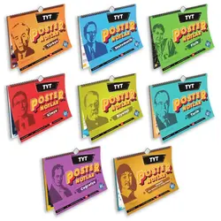 KR Akademi YKS TYT Poster 8 li Set
