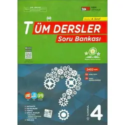 İlkokul 4.Sınıf Tüm Dersler Soru Bankası SBM Yayıncılık