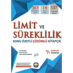 Yüzde Yüz LYS Limit ve Süreklilik Konu Özetli Çözümlü Kitapçık