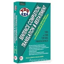 YDS 4X4 Set 1. Kitap : Sentence Completion Translation and Restatement