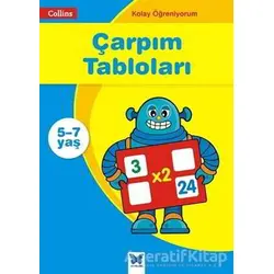 Çarpım Tabloları - Collins Kolay Öğreniyorum (5-7 Yaş) - Simon Greaves - Mavi Kelebek Yayınları