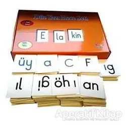 Düz Yazı Hece Seti - Kolektif - Yuka Kids