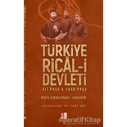 Türkiye Rical-i Devleti - Paul Challemel - Lacour - Babıali Kültür Yayıncılığı