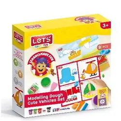 Lets Sevimli Araçlar Matı Oyun Hamuru L9008